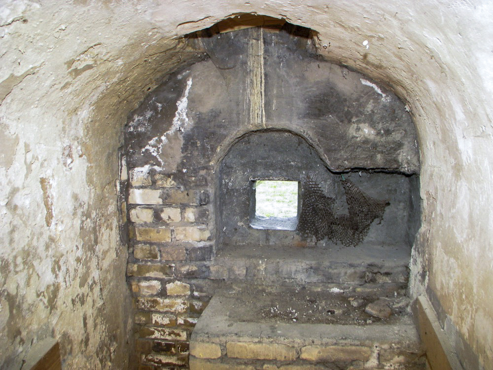 Ligne Maginot - Tour bastionnée 6 - Vue intérieure