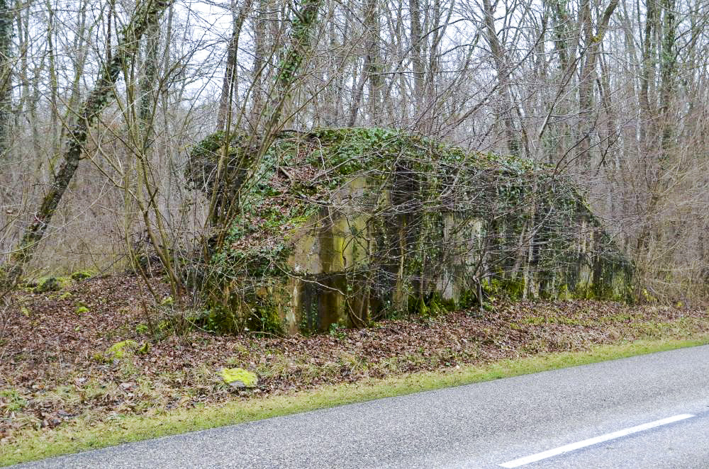 Ligne Maginot - PA CARREFOUR 222.2 OUEST - (Blockhaus pour canon) - Façade nord coté Bantzenheim