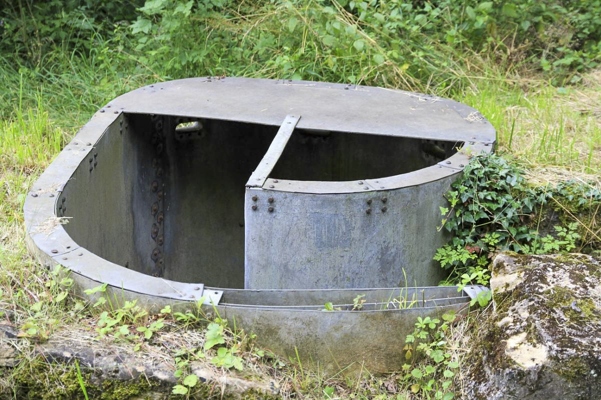 Ligne Maginot - Guérite escargot - Modèle pour la surveillance de proximité - Feste de Guentrange (Thionville)