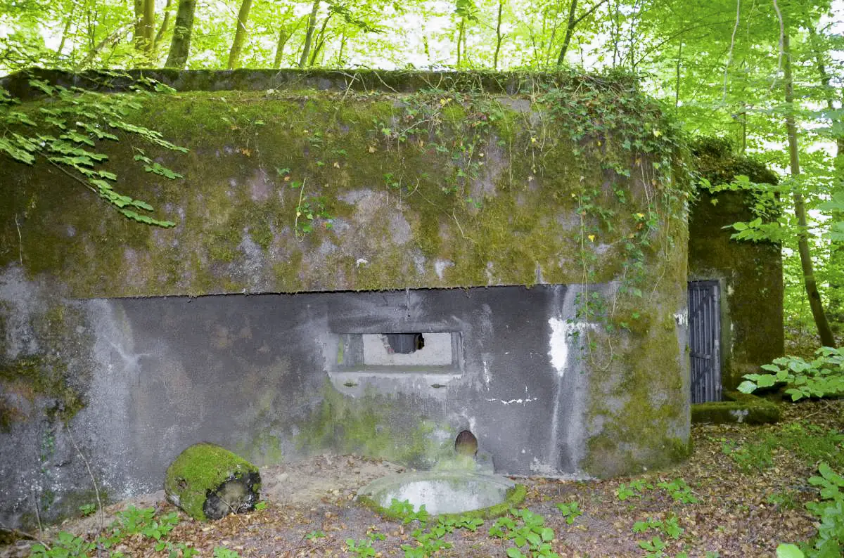 Ligne Maginot - 107 - CESARHOF SUD - (Casemate d'infanterie - Double) - Créneau de tir nord