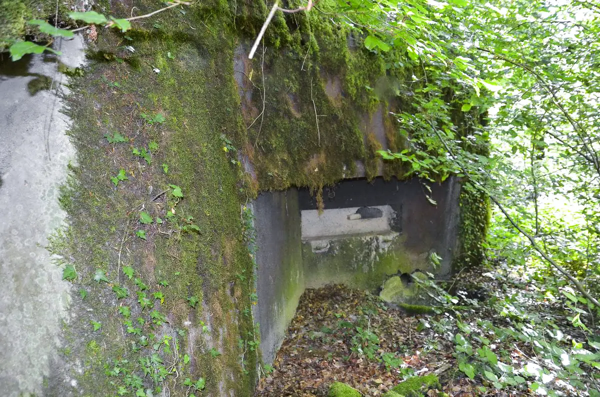 Ligne Maginot - 109 - STRENGWALD SUD - (Casemate d'infanterie - Double) - Créneau de tir nord