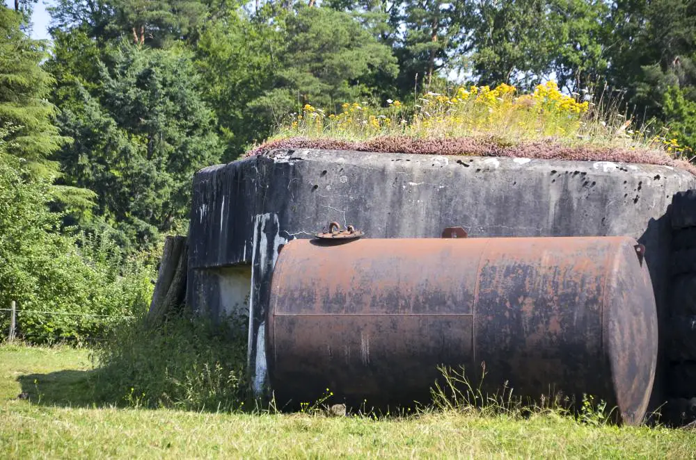 Ligne Maginot - BETTLACH NORD 3 - (Blockhaus pour arme infanterie) - Le blockhaus est dans une propriété privée