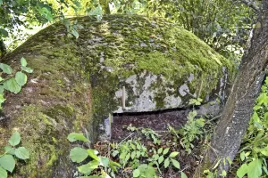 Ligne Maginot - TROIS-MAISONS CENTRE 1 - (Blockhaus pour canon) - Créneau de tir