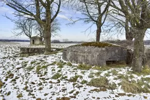 Ligne Maginot - TROIS-MAISONS NORD (OUVRAGE) - (Blockhaus pour canon) - 