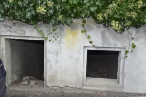 Ligne Maginot - UFFHEIM - (Poste de Secours) - Entrée de gauche et sa fenêtre