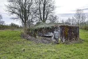 Ligne Maginot - BARTENHEIM OUEST - (Observatoire d'infanterie) - Le créneau d'observation