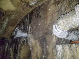 Ligne Maginot - TUNNEL DE L'ECLUSE - (Blockhaus pour canon) - Ventilation du magasin