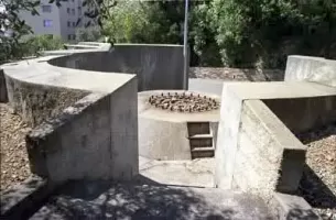 Ligne Maginot - TOGA (Batterie côtière) (Position d'artillerie préparée) - La cuve 1 de la batterie