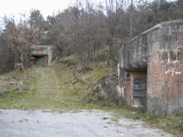 Ligne Maginot - CHAMP DE TIR D'AGAISEN (CT) - E04 - (Abri actif) - Vue d'ensemble des deux entrées