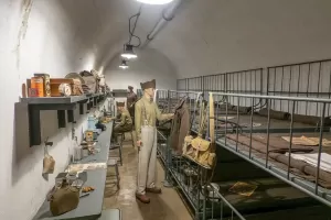 Ligne Maginot - SAINT ROCH (SHR) - (Ouvrage d'artillerie) - Chambre troupe