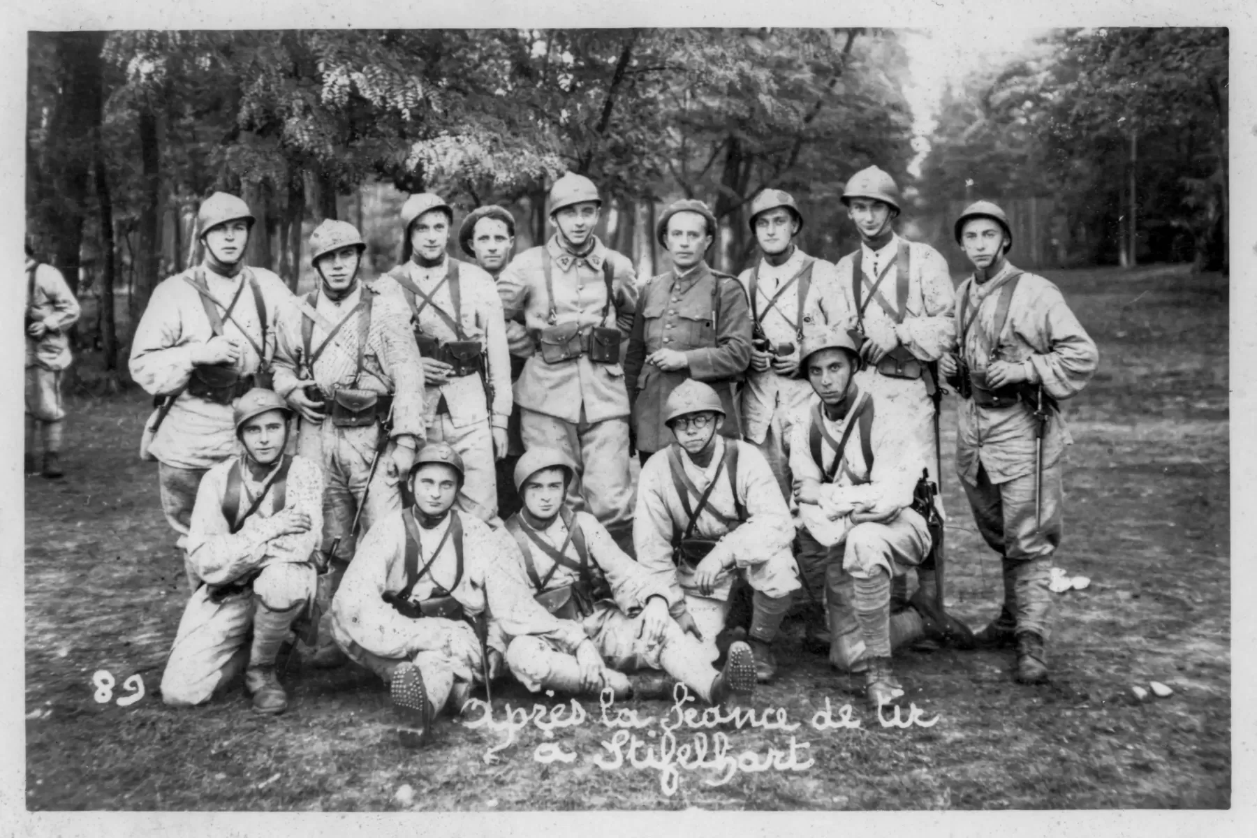 Ligne Maginot - 23° Régiment d'Infanterie de Forteresse (23° RIF) - 'Après la séance de tir à Stifelhart'
