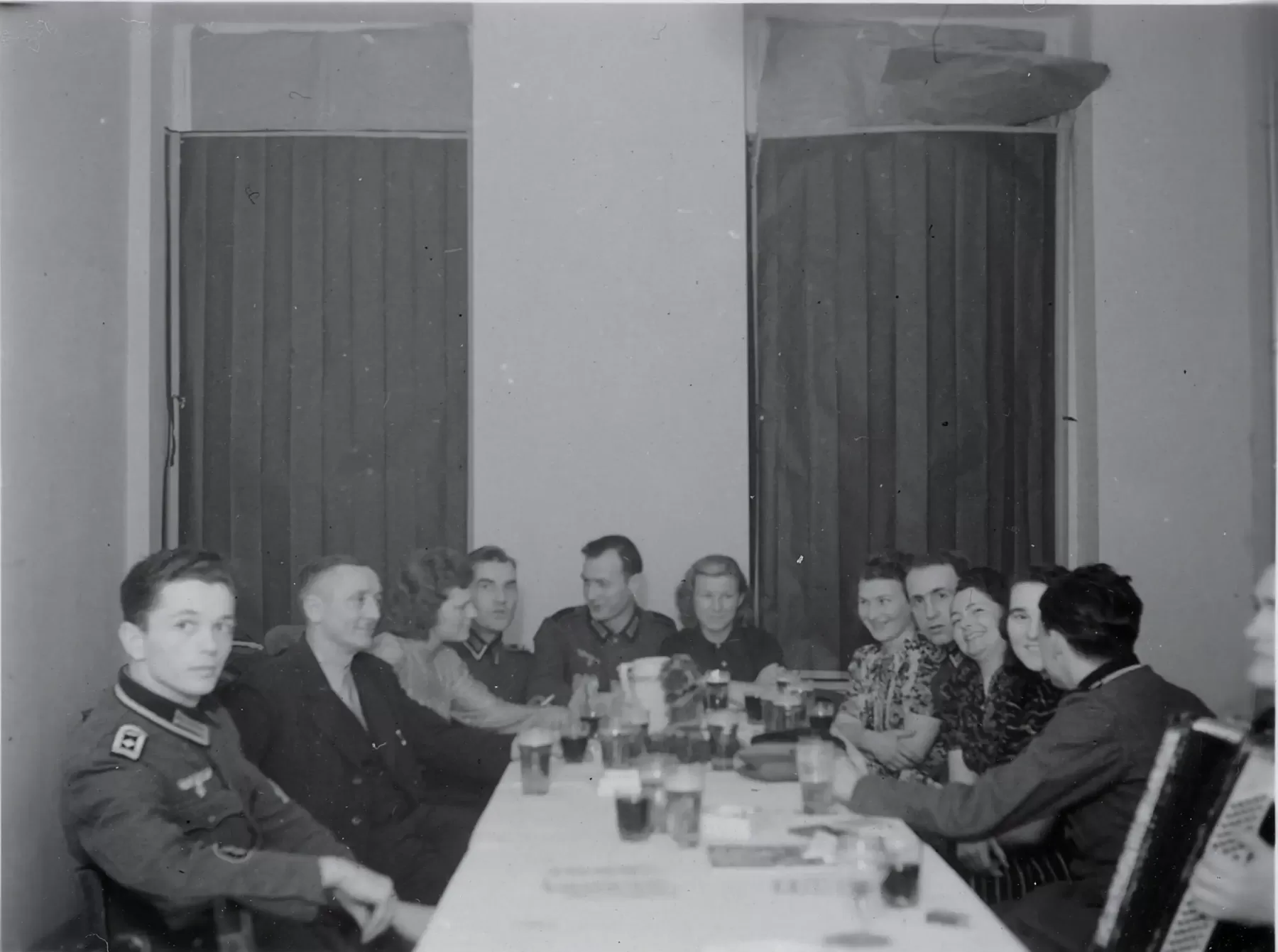 Ligne Maginot - DRACHENBRONN - (Camp de sureté) - Les allemands fêtent le nouvel an 42-43