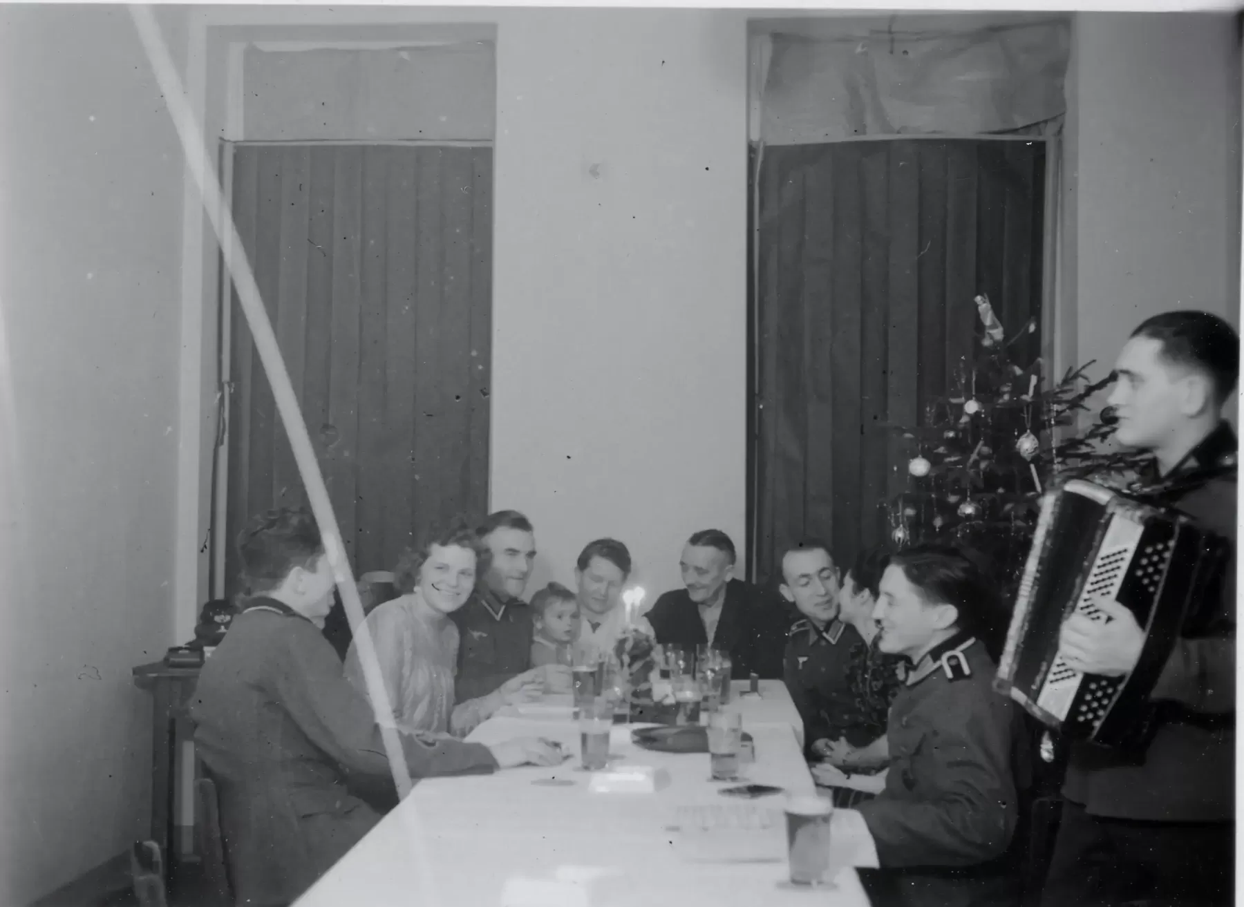 Ligne Maginot - DRACHENBRONN - (Camp de sureté) - Les allemands fêtent le nouvel an 42-43