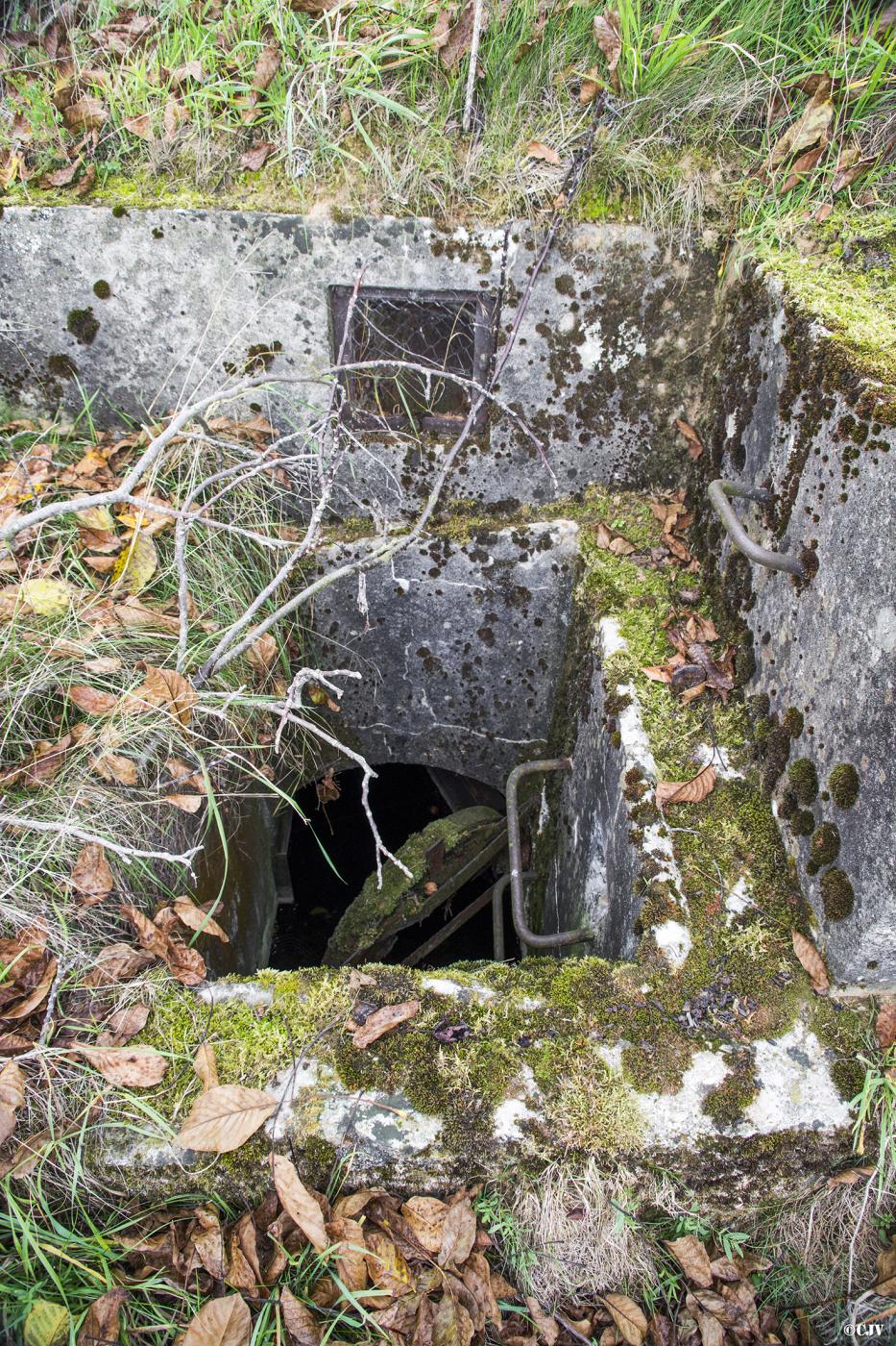 Ligne Maginot - TROIS-MAISONS SUD (OUVRAGE) - (Blockhaus pour canon) - 