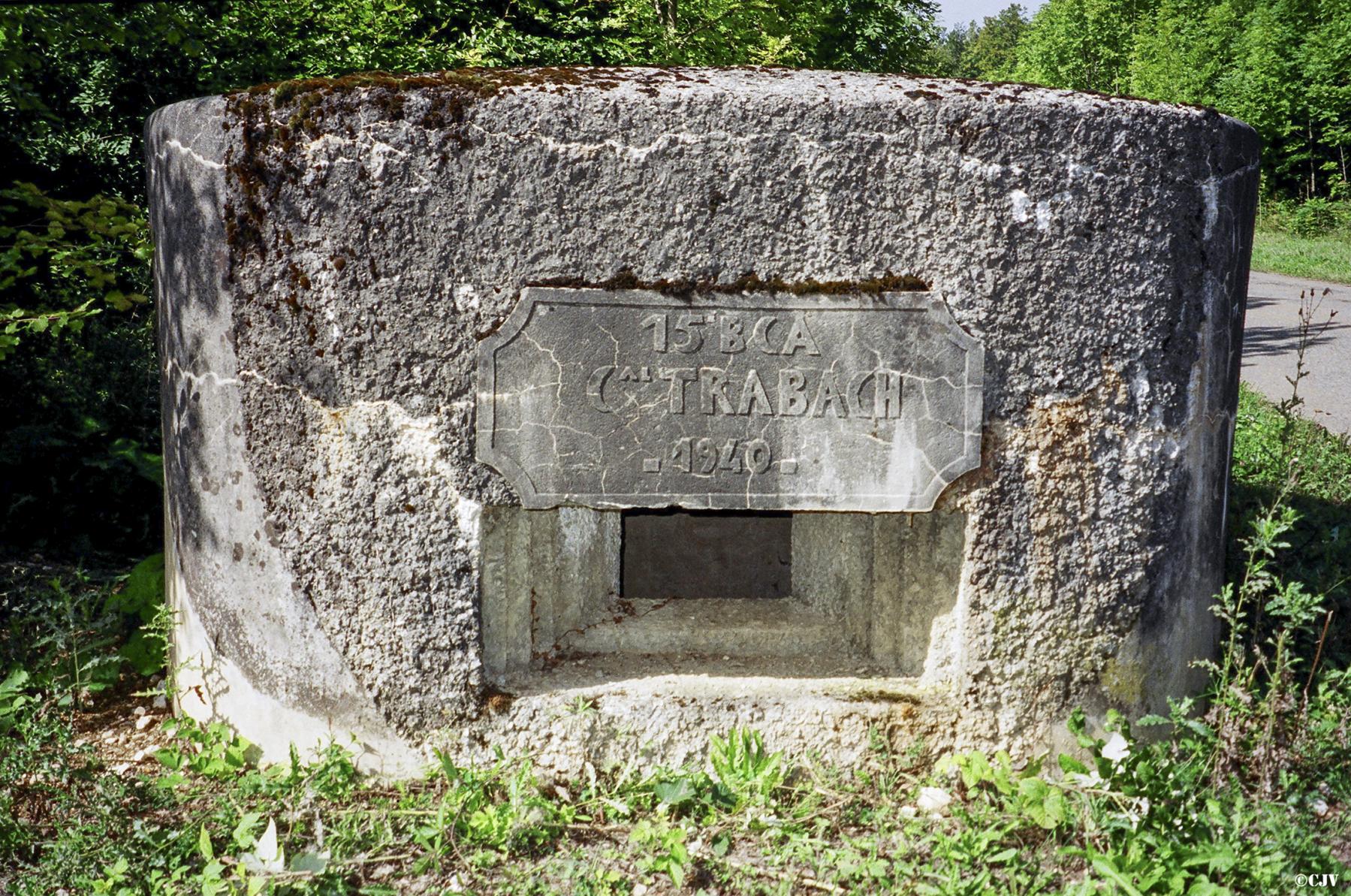 Ligne Maginot - CAPORAL TRABACH - (Blockhaus pour arme infanterie) - État 2001