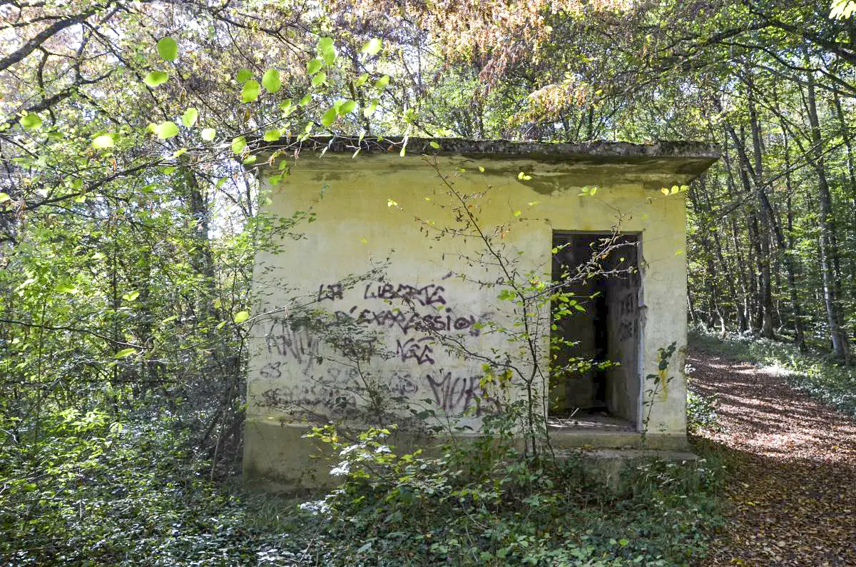 Ligne Maginot - OLTINGUE HAUT - (Observatoire d'artillerie) - Vue coté entrée