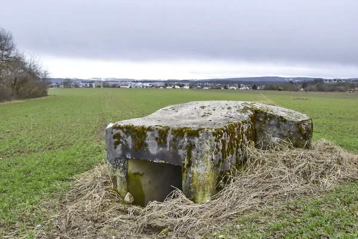 Ligne Maginot - EICHHAG 1 - (Blockhaus pour arme infanterie) - Entrée, orientée vers le nord