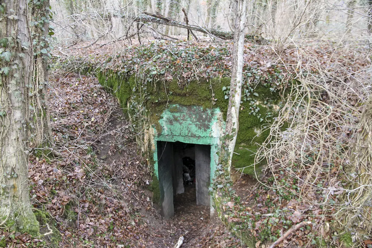 Ligne Maginot - Abri de KEMBS LOECHLE - Entrée gauche