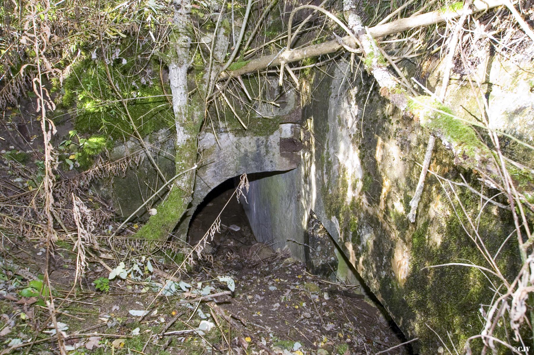 Ligne Maginot - B26 - L' ADROIT - (Casemate d'infanterie - Simple) - L'entrée