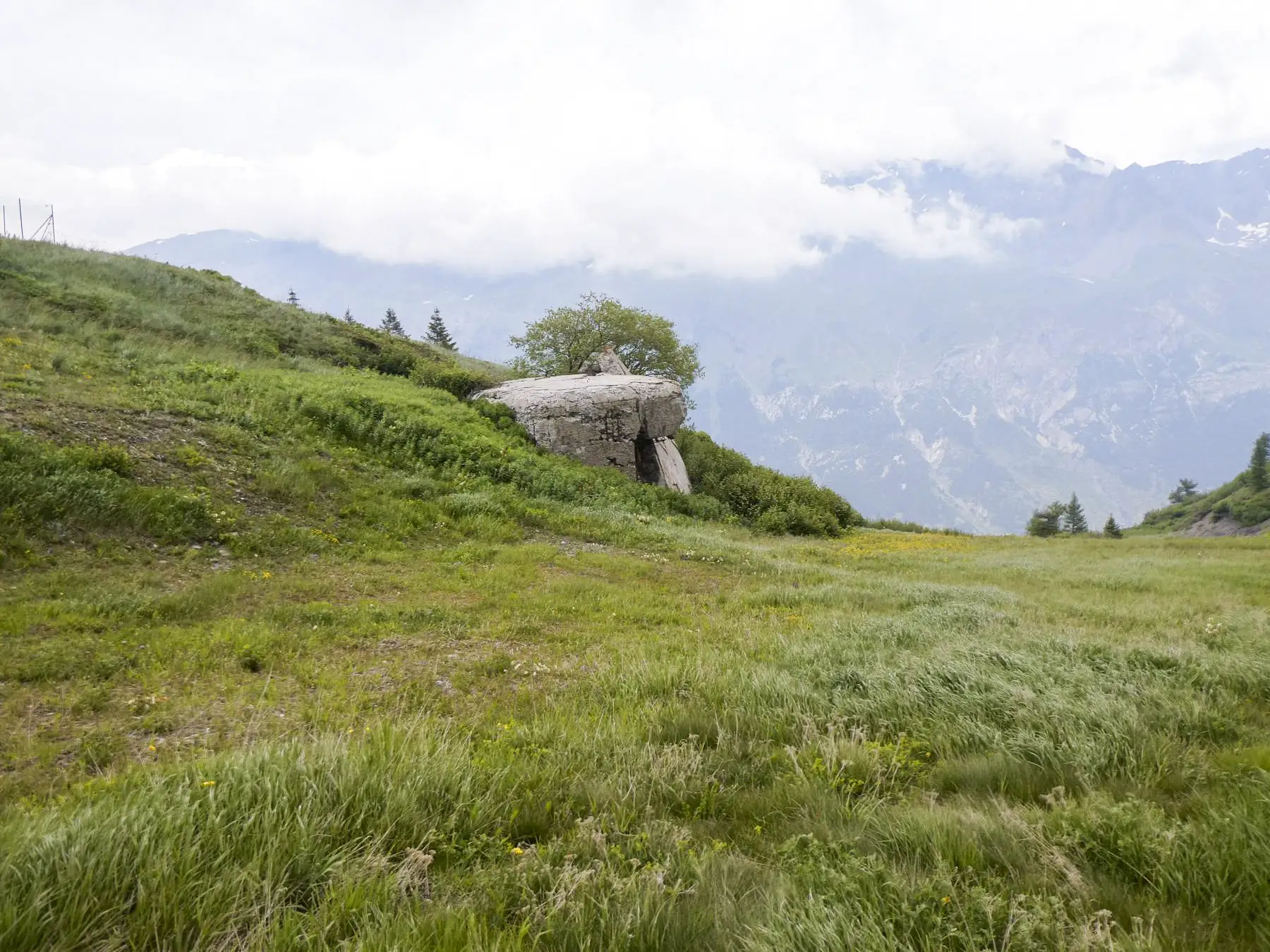 Ligne Maginot - LE MOLLARD A1 - (Blockhaus pour canon) - 