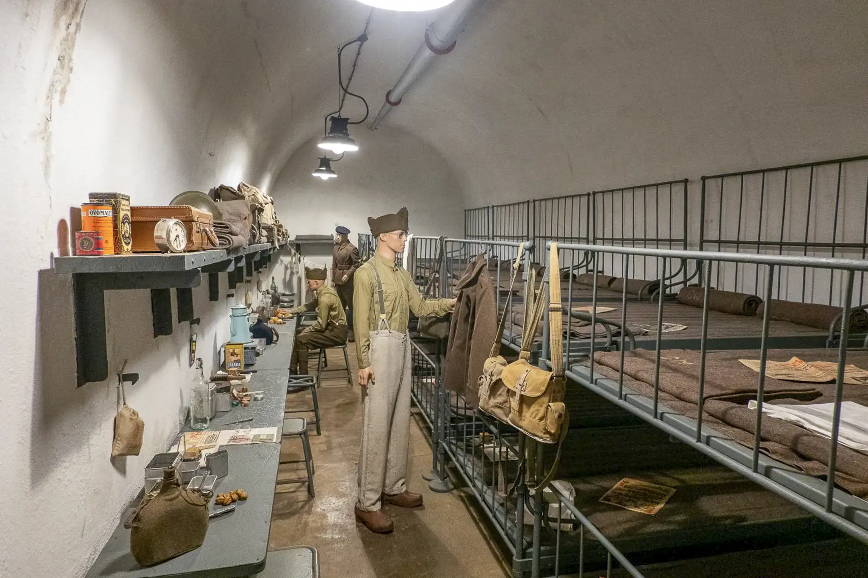 Ligne Maginot - SAINT ROCH (SHR) - (Ouvrage d'artillerie) - Chambre troupe