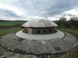 Ligne Maginot - Tourelle pour deux armes mixtes - Tourelle pour deux AM
Ouvrage de Rohrbach