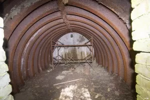 Ligne Maginot - BB3-C - EHEFLOSS EST (CM9/III/161° RIF) - (PC de Sous-Quartier) - L'alvéole gauche
L'intérieur