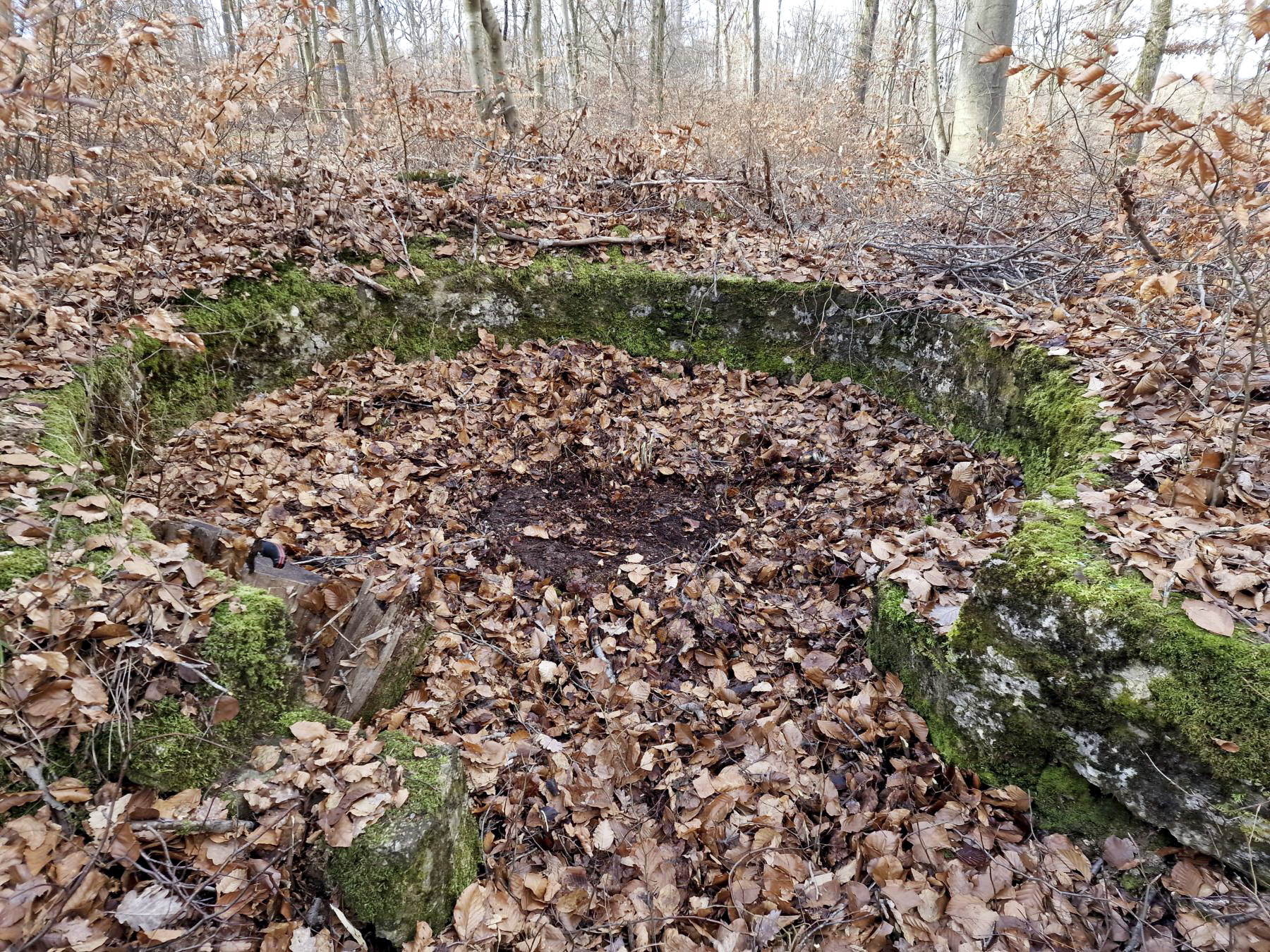 Ligne Maginot - LORENTZERWALD 2 - (Cuve pour arme d'infanterie) - Cuve pour arme d'infanterie