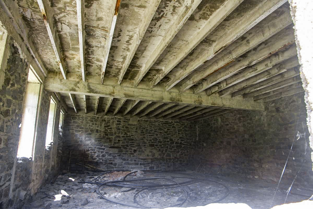 Ligne Maginot - LAVOIR - (Casernement) - Intérieur d'une salle