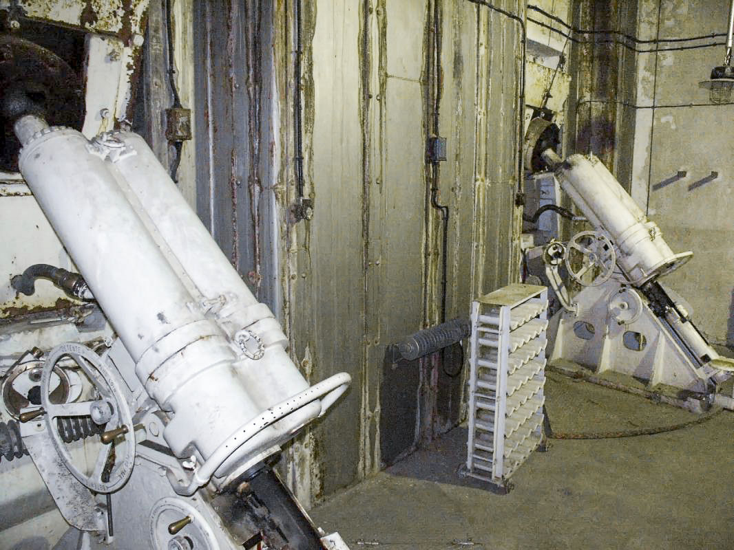 Ligne Maginot - SAINT GOBAIN - (Ouvrage d'infanterie) - Bloc 2
Chambre de tir des mortiers de 81