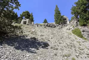 Ligne Maginot - LES ACLES OUEST - (Abri) - Abri alpin à 2 entrées