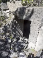 Ligne Maginot - LA PINATELLE 1 - (Blockhaus pour arme infanterie) - L'entrée