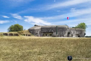 Ligne Maginot - BOIS DU FOUR - A5 - (Ouvrage d'infanterie) - La façade 'Ouest' et 'Centrale' de l'ouvrage.