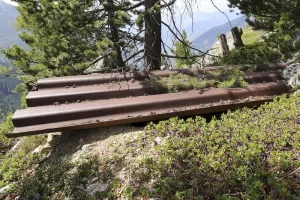 Ligne Maginot - ROCHER DE 10 HEURES 11 - (Blockhaus pour arme infanterie) - Quelques mètres en avant, position couverte 