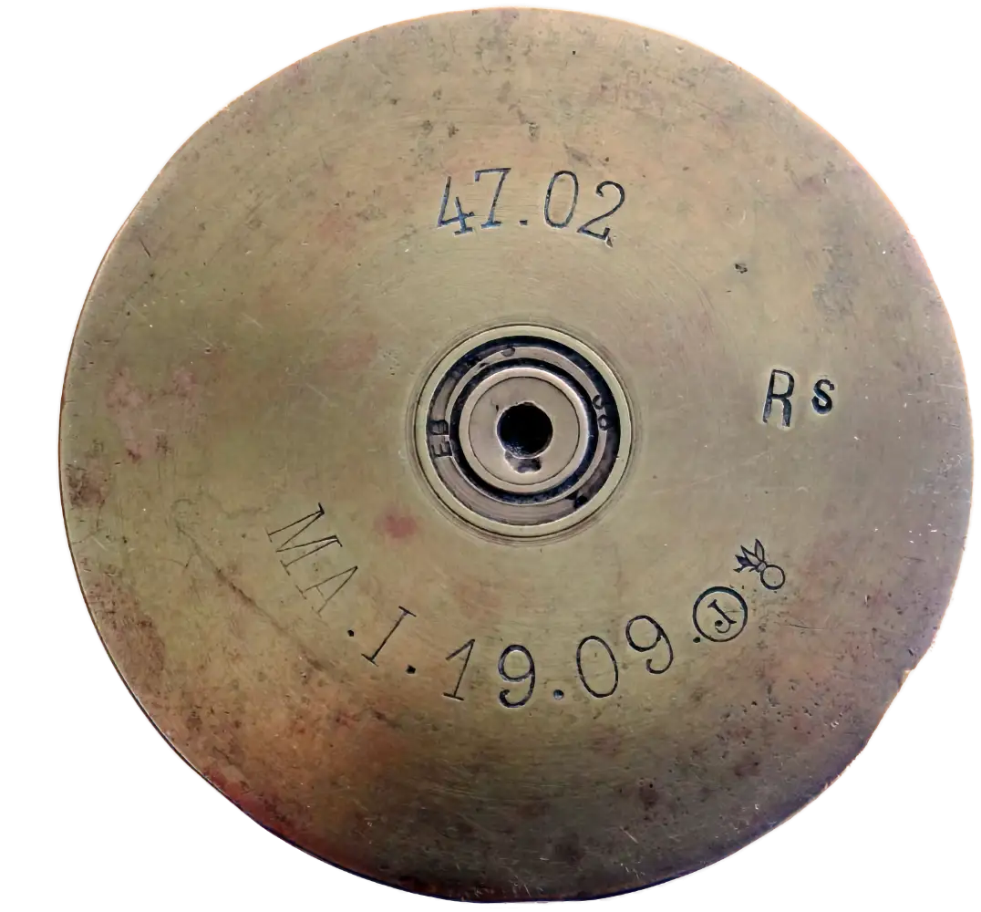 Munitions de 47 mm utilisées dans la fortification