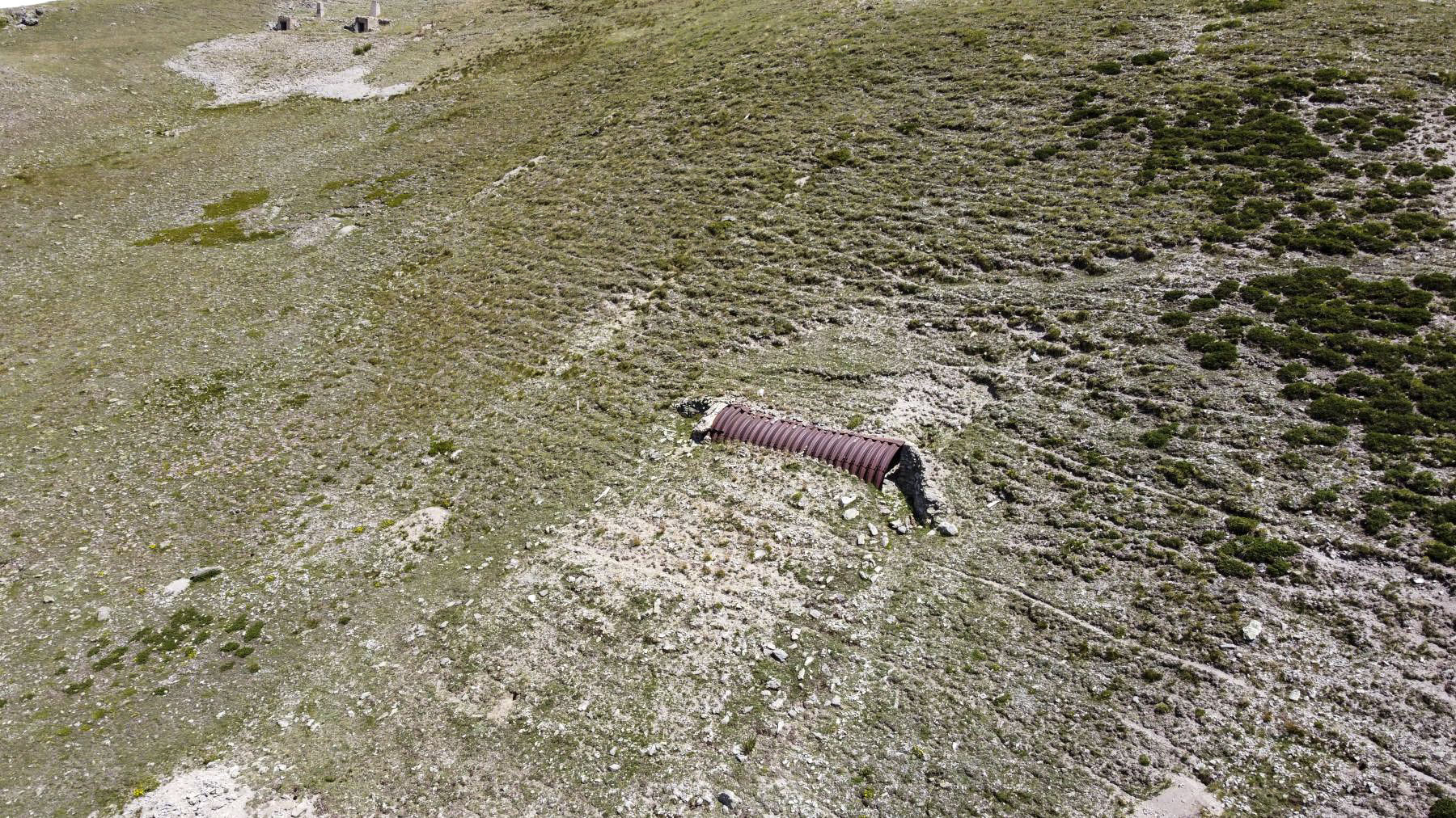 Ligne Maginot - COL DE BARTEAUX ABRI 2 - (Abri) - Abris 2 et 1