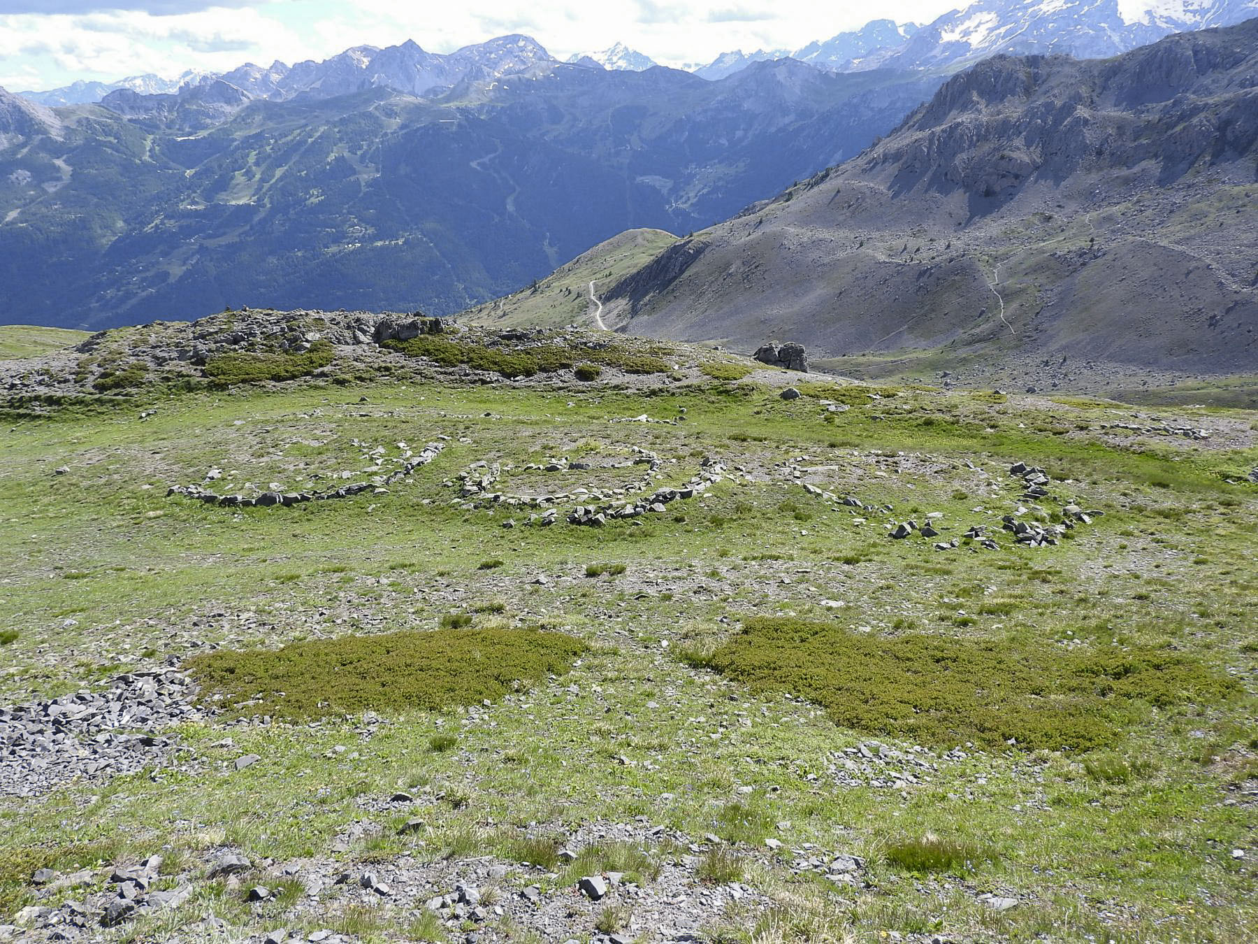 Ligne Maginot - COL DE CRISTOL (1° CM / 82° BAF) - (PC) - Un emplacement pour tentes Marabout à proximité de l'abri