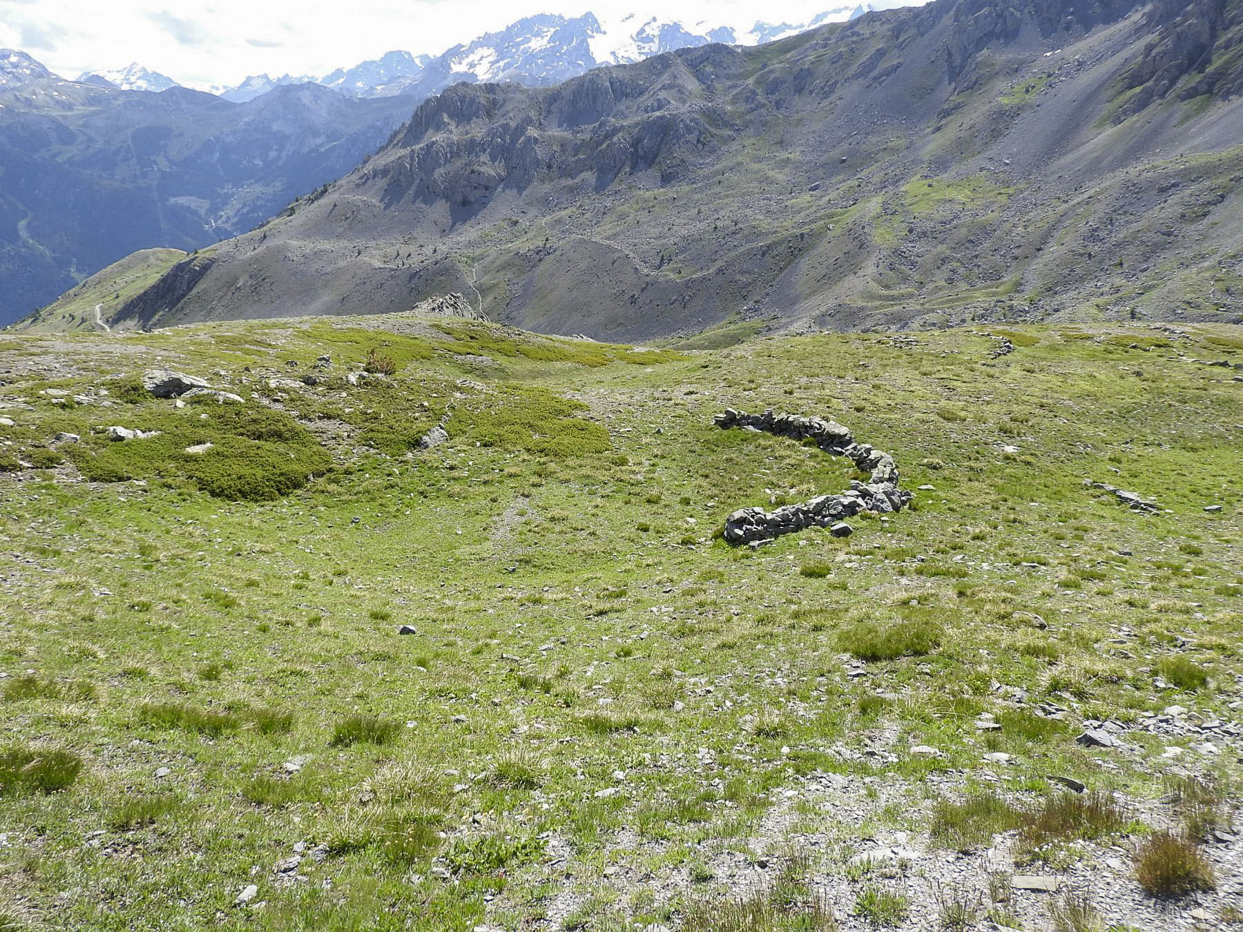 Ligne Maginot - COL DE CRISTOL (1° CM / 82° BAF) - (PC) - Un emplacement pour tentes Marabout à proximité de l'abri