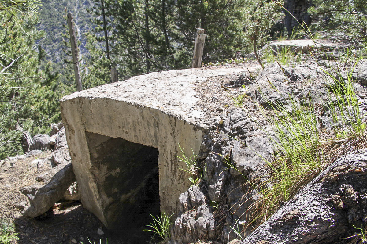 Ligne Maginot - COL DE L'ECHELLE 1 - (Blockhaus pour arme infanterie) - 