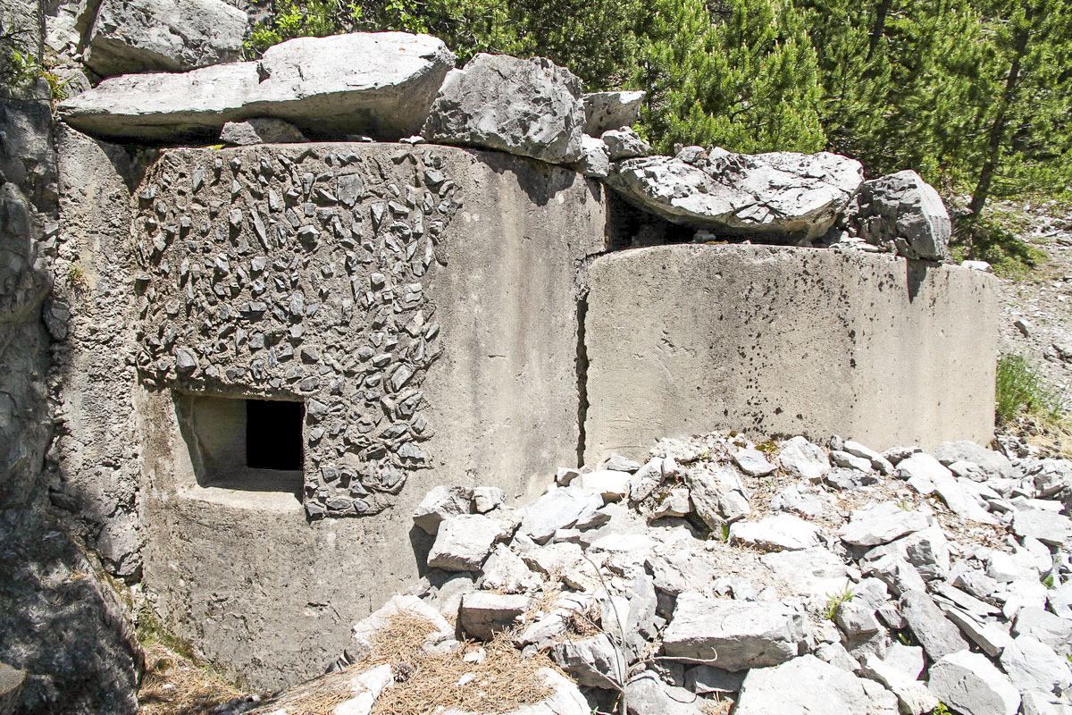 Ligne Maginot - COL DE L'ECHELLE 3 - (Blockhaus pour arme infanterie) - 