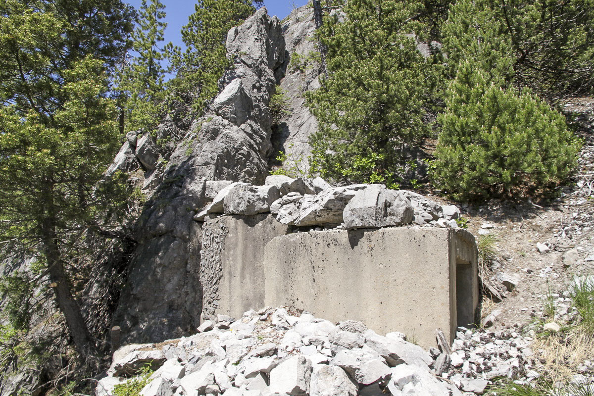 Ligne Maginot - COL DE L'ECHELLE 3 - (Blockhaus pour arme infanterie) - 