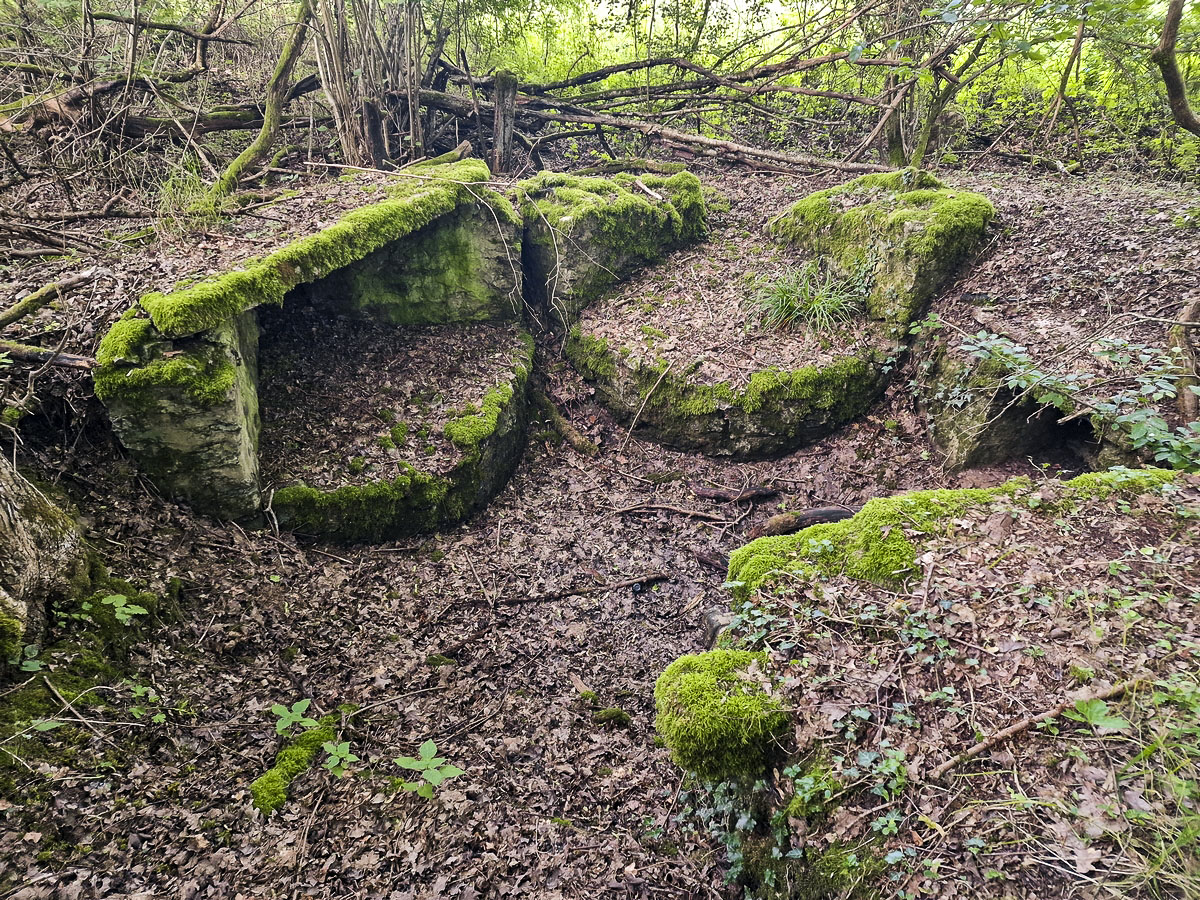 Ligne Maginot - SPITZWALD - (Cuve pour arme d'infanterie) - Depuis l'autre côté