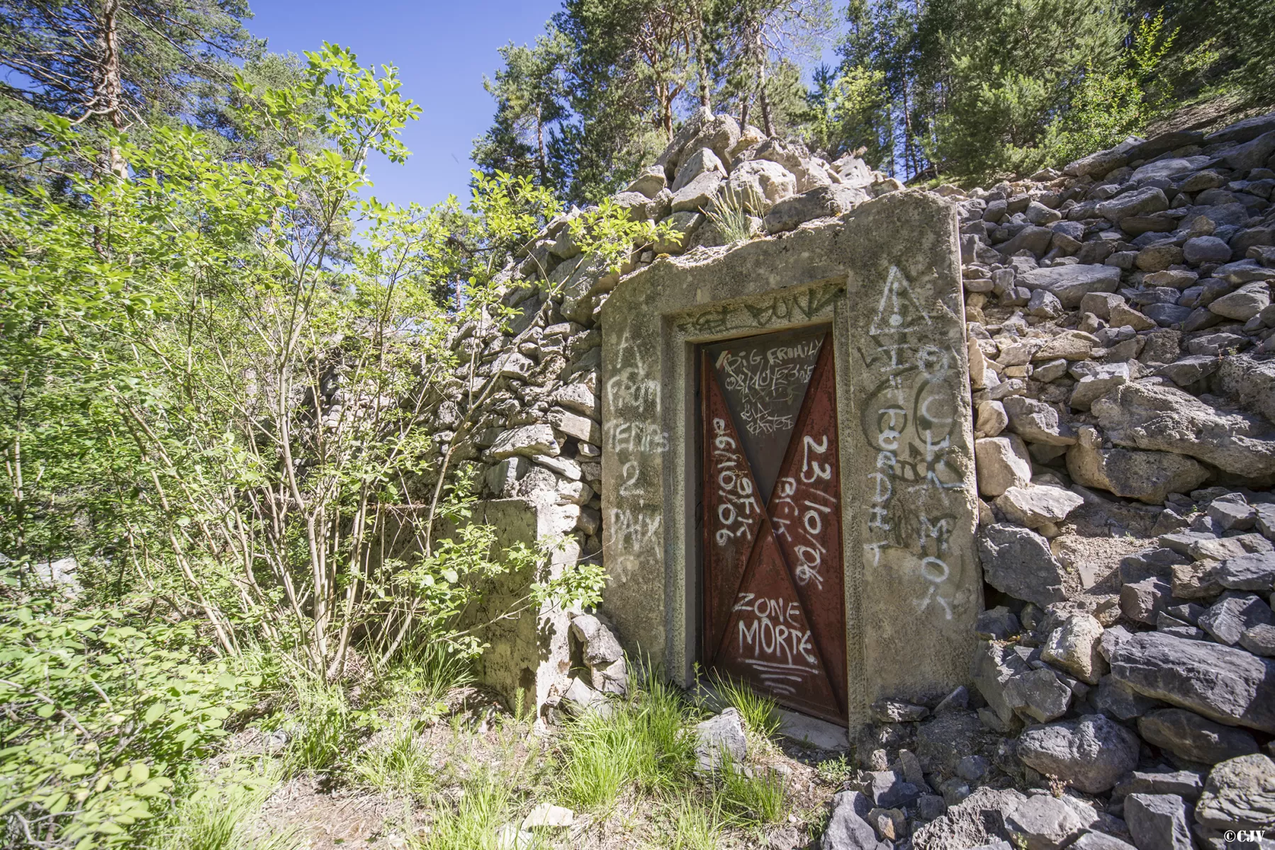 Ligne Maginot - CLOT DU POIN ABRI 1 - (Abri) - 