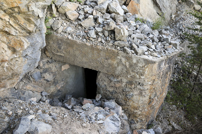 Ligne Maginot - ENROUYE - (Observatoire d'infanterie) - Entrée
