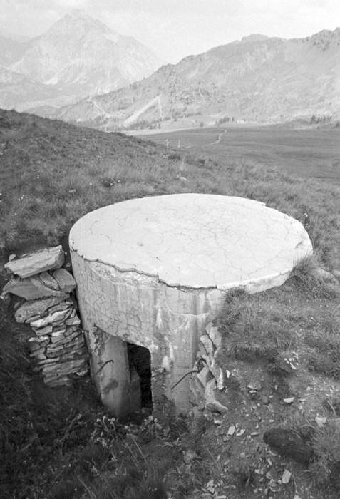 Ligne Maginot - GONDRAN - (Blockhaus pour arme infanterie) - L'accès arrière