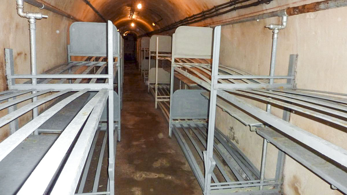 Ligne Maginot - GONDRAN E - (Ouvrage d'infanterie) - Couchage troupe dans la galerie principale