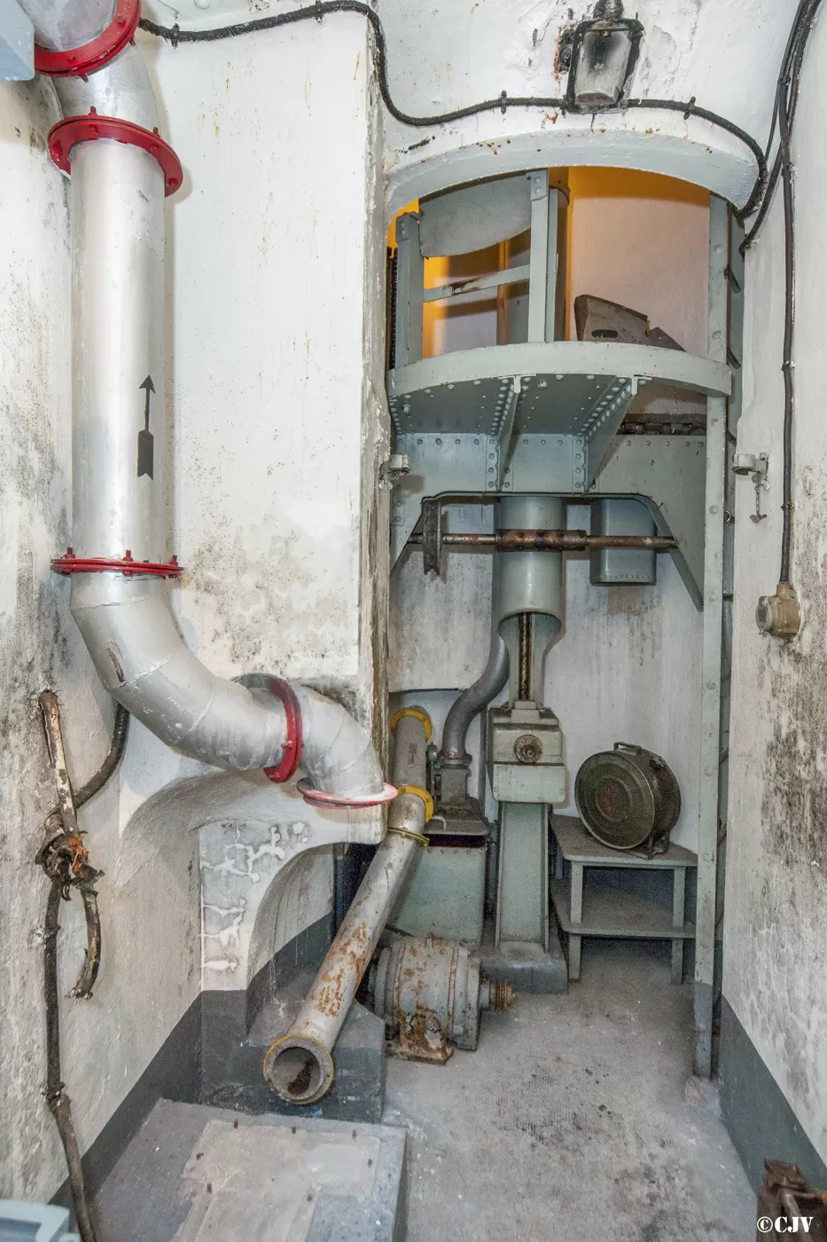 Ligne Maginot - SAINT OURS BAS (SOB) - (Ouvrage d'infanterie) - Une des cloches pour mitrailleuse