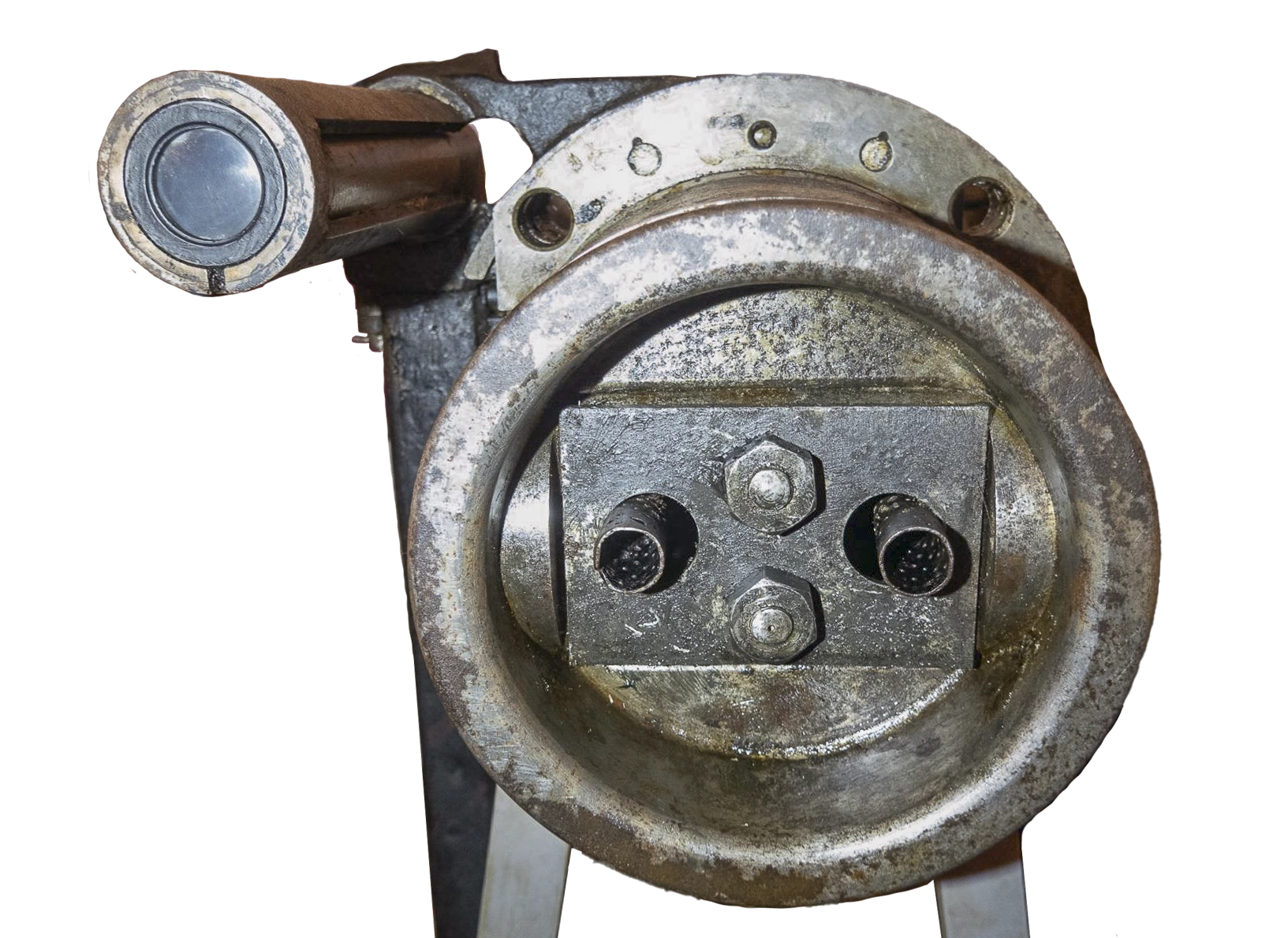 Ligne Maginot - Mitrailleuse  'Reibel' MAC 31 (MAC 31) - Jumelage de mitrailleuses pour tourelle
(exposé au Schoenenbourg)