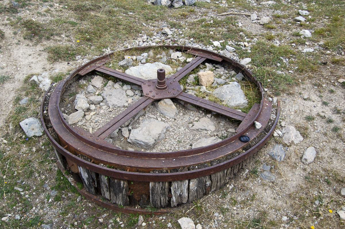 Ligne Maginot - LA LAUZETTE CRêTE (3° BIE / 154° RAP) - (Position d'artillerie préparée) - La 2° plateforme