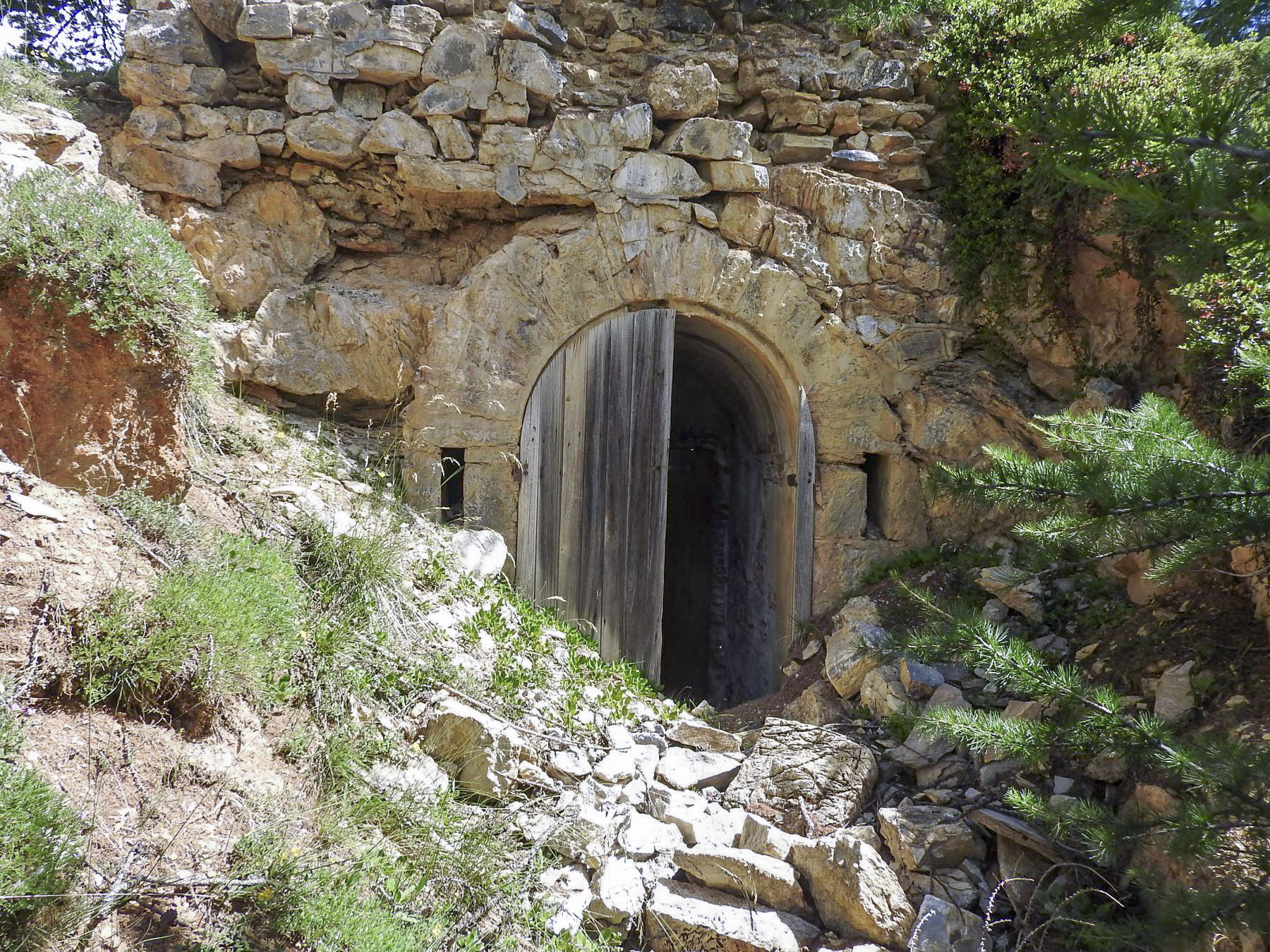 Ligne Maginot - LA LAUZETTE NORD (3° BIE / 154° RAP) - (Position d'artillerie préparée) - Le magasin à munitions.